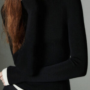 Colorblock Washable Knit Top